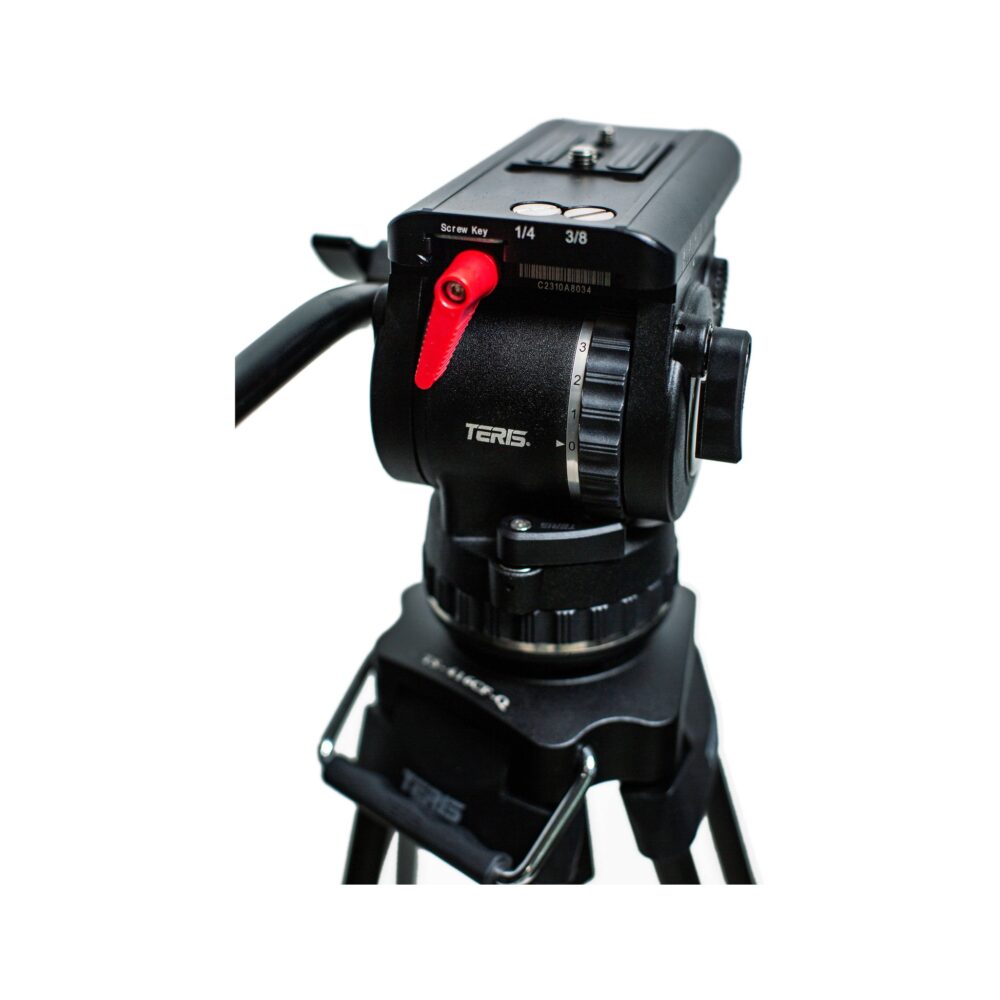 Teris TS-H12CF-Q Fluid Head & Carbon Fiber Tripod System