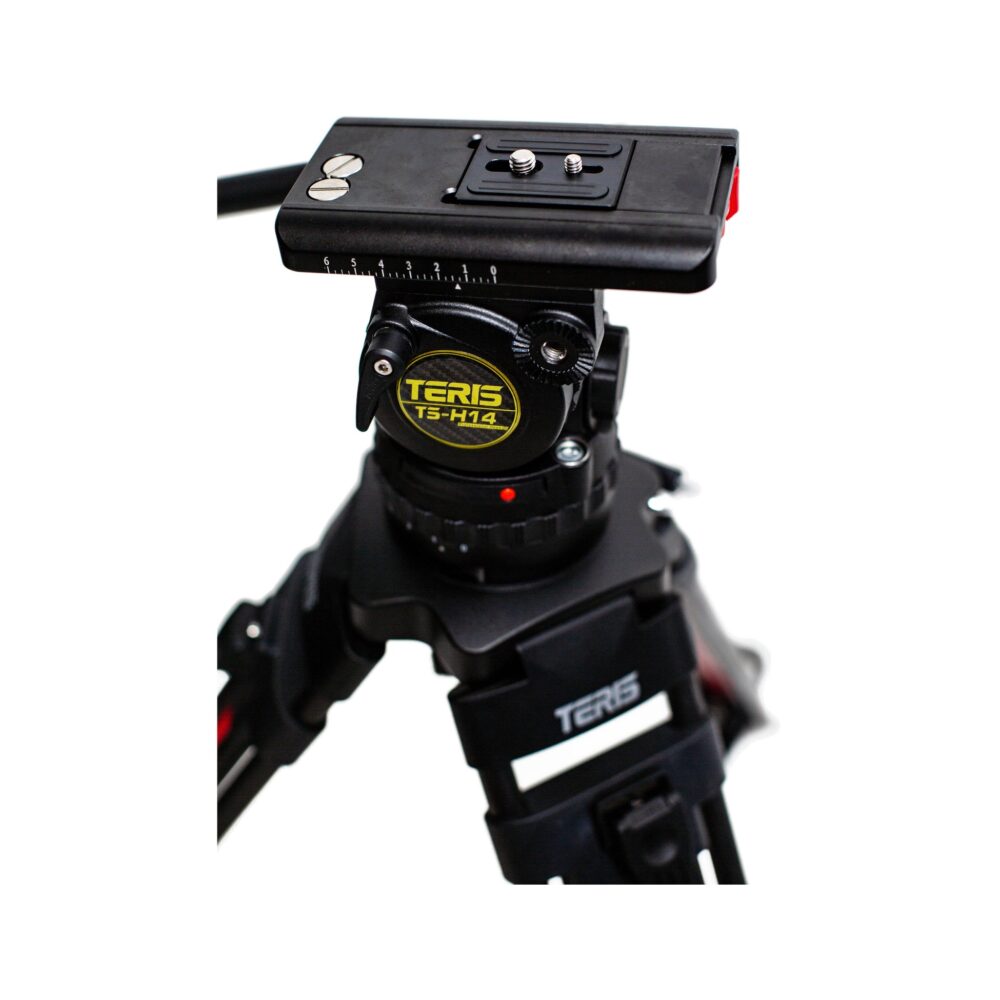 Teris TS-H14CF-Q Fluid Head & Carbon Fiber Tripod System
