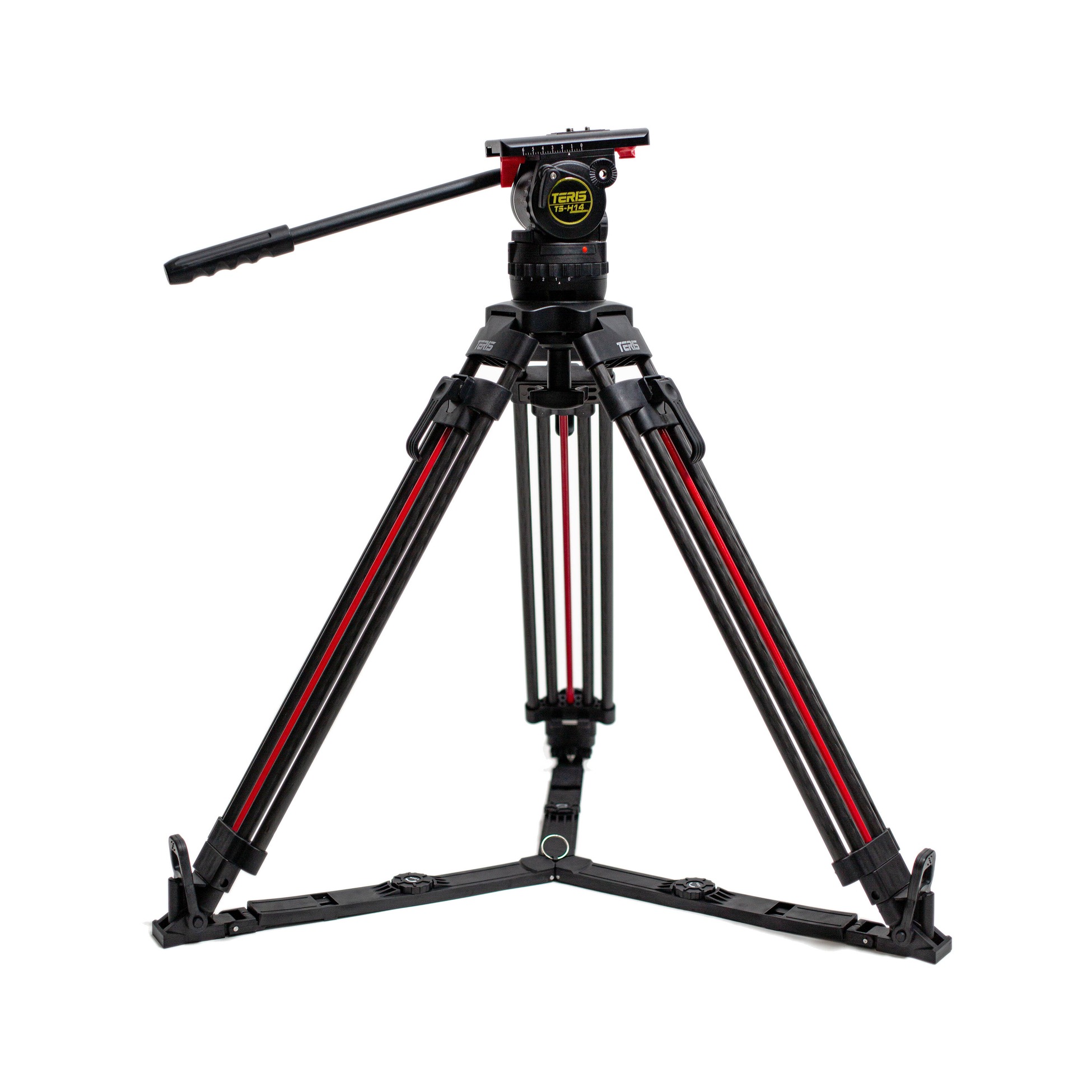 Teris TS-H14CF-Q Fluid Head & Carbon Fiber Tripod System