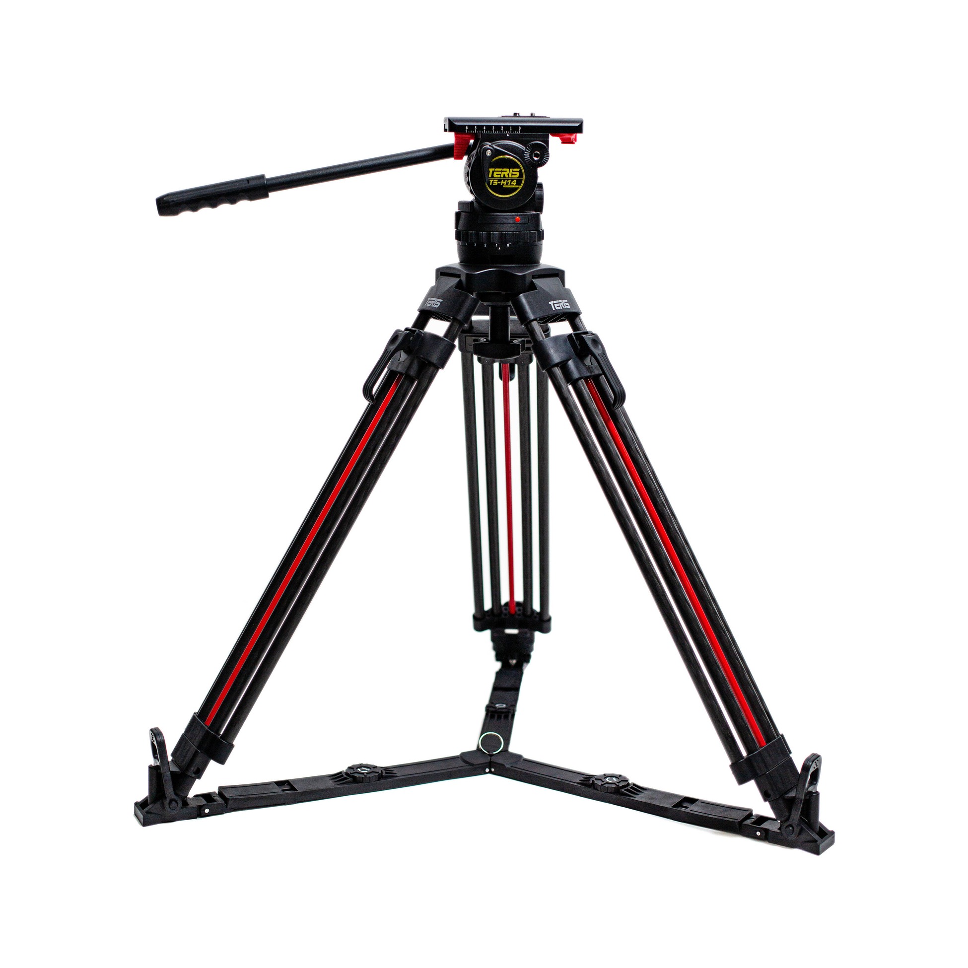 Teris TS-H14CF-Q Fluid Head & Carbon Fiber Tripod System
