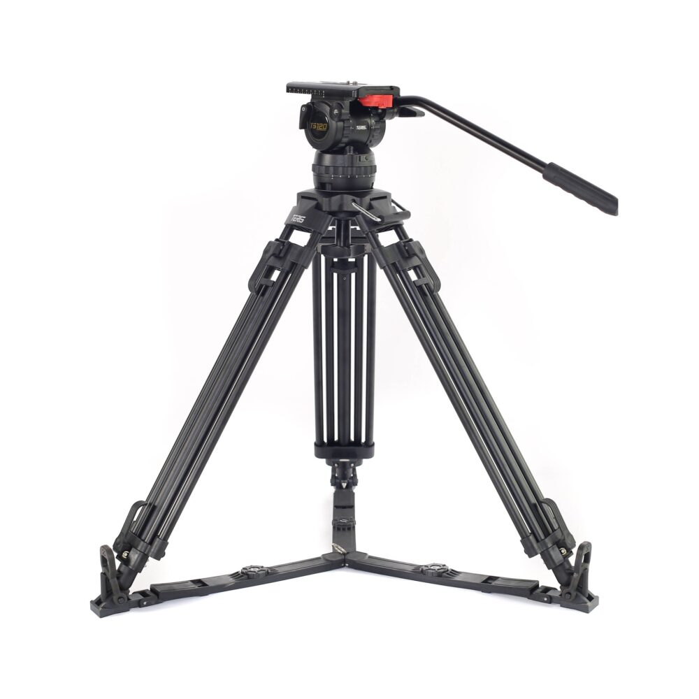 Teris TS120AL Fluid Head & Tripod Kit (Aluminum)