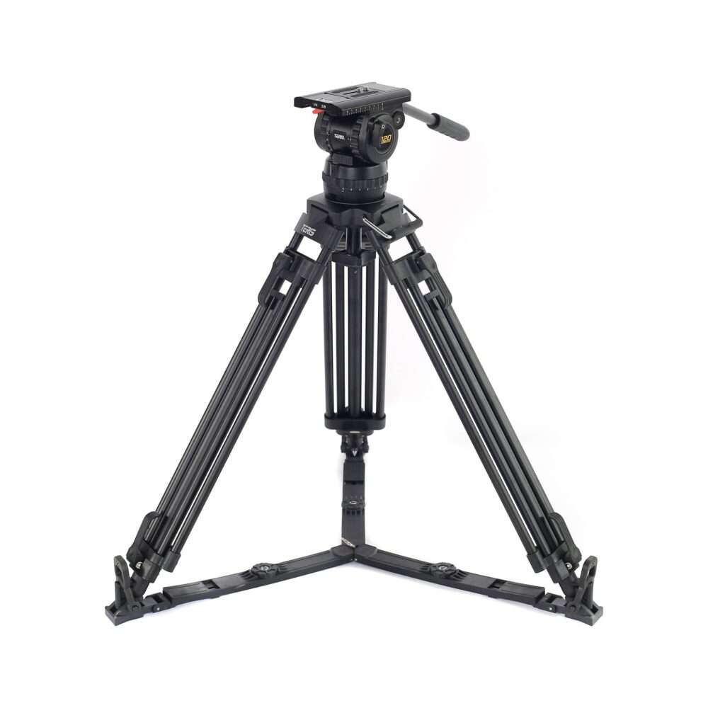 Teris TS120AL Fluid Head & Tripod Kit (Aluminum)