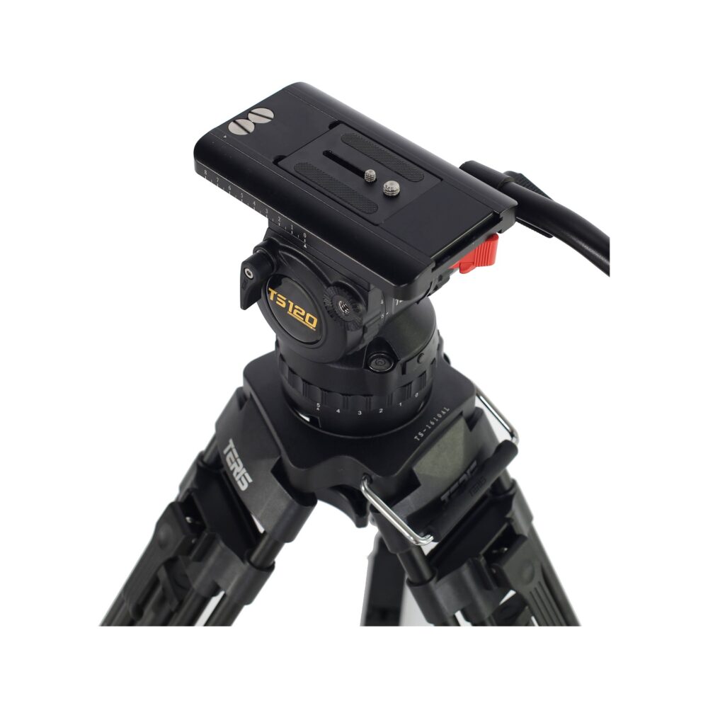 Teris TS120AL Fluid Head & Tripod Kit (Aluminum)