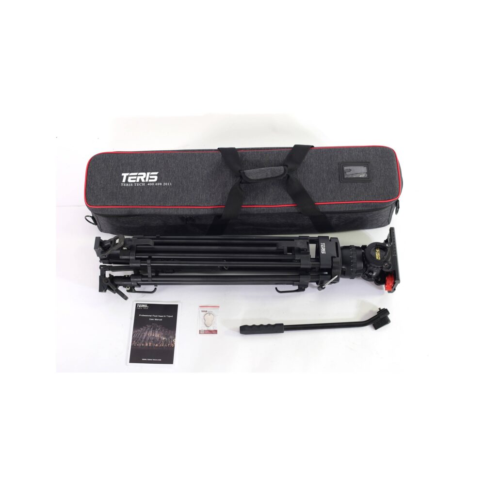Teris TS150AL Fluid Head & Tripod Kit (Aluminum)