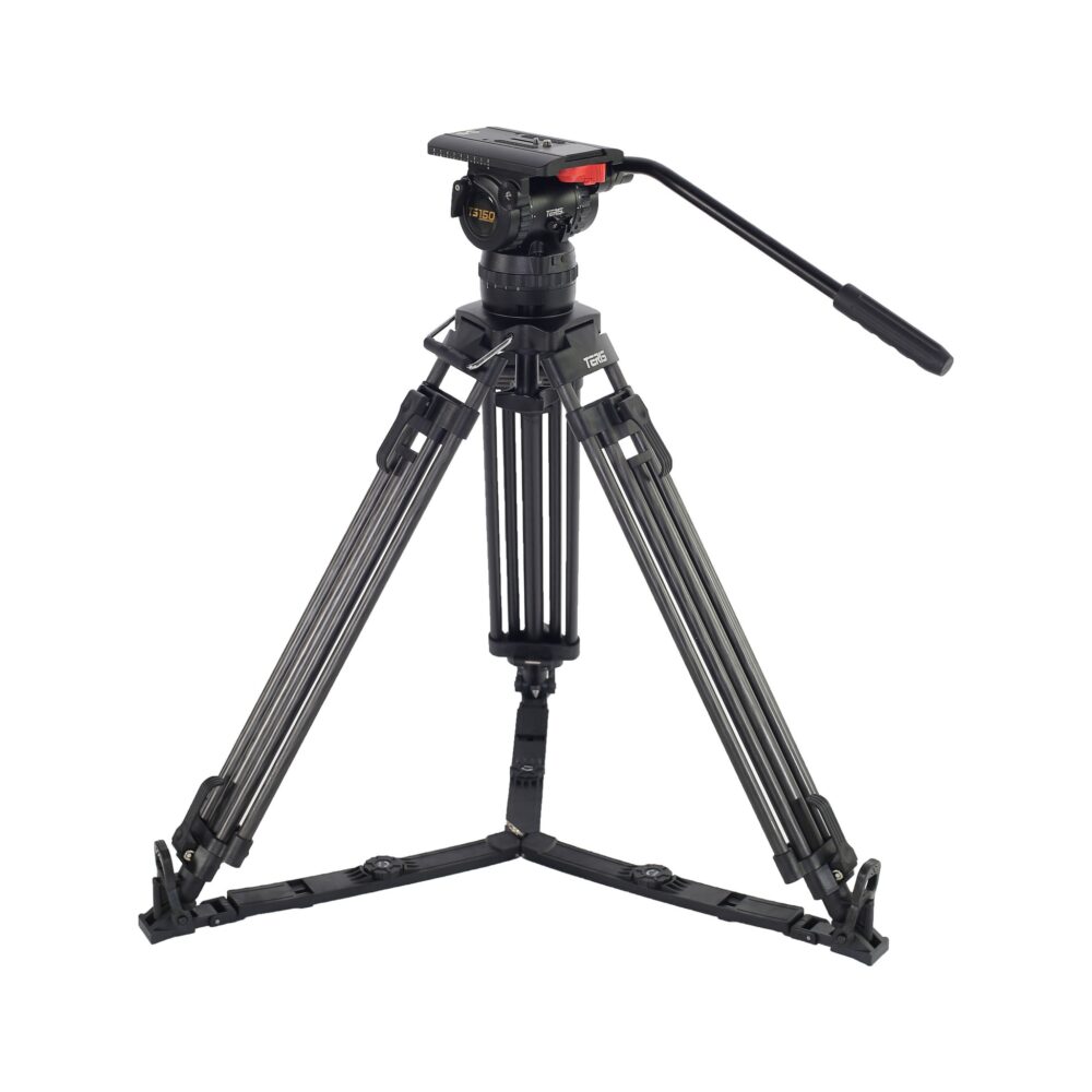 Teris TS150CF Fluid Head & Tripod Kit (Carbon Fiber)