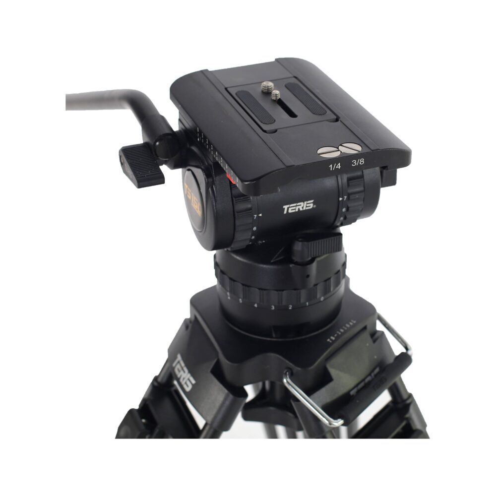 Teris TS150CF Fluid Head & Tripod Kit (Carbon Fiber)