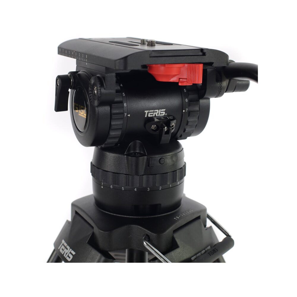 Teris TS150CF-Q Fluid Head & Tripod Kit (Carbon Fiber)