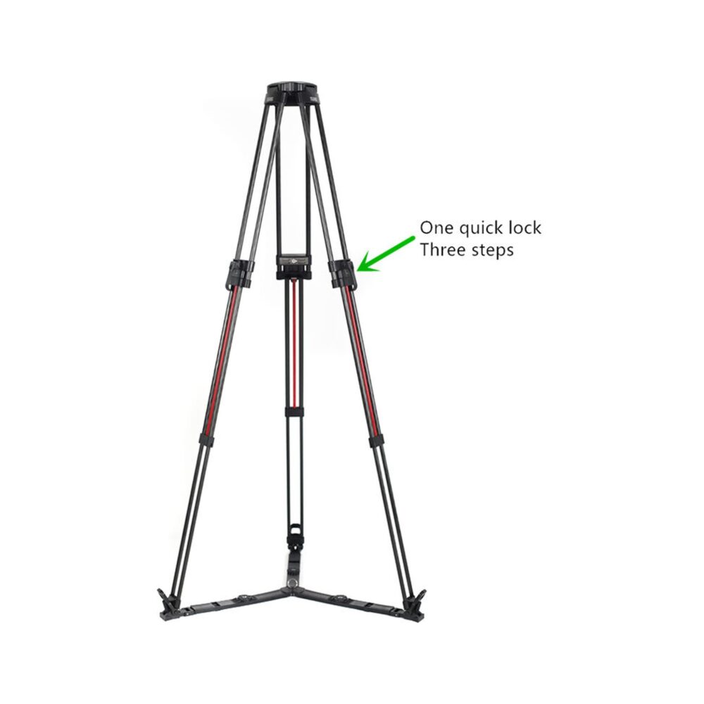 Teris TS1610CF-Q 2-Stage Carbon Fiber Tripod