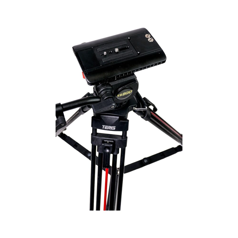 Teris TS300CF-Q Fluid Head & Carbon Fiber Tripod Kit