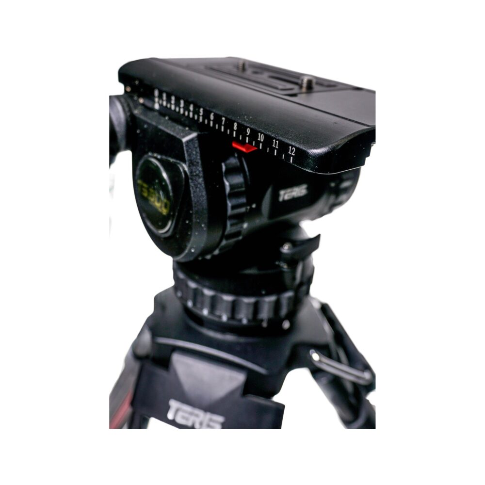 Teris TS300CF-Q Fluid Head & Carbon Fiber Tripod Kit