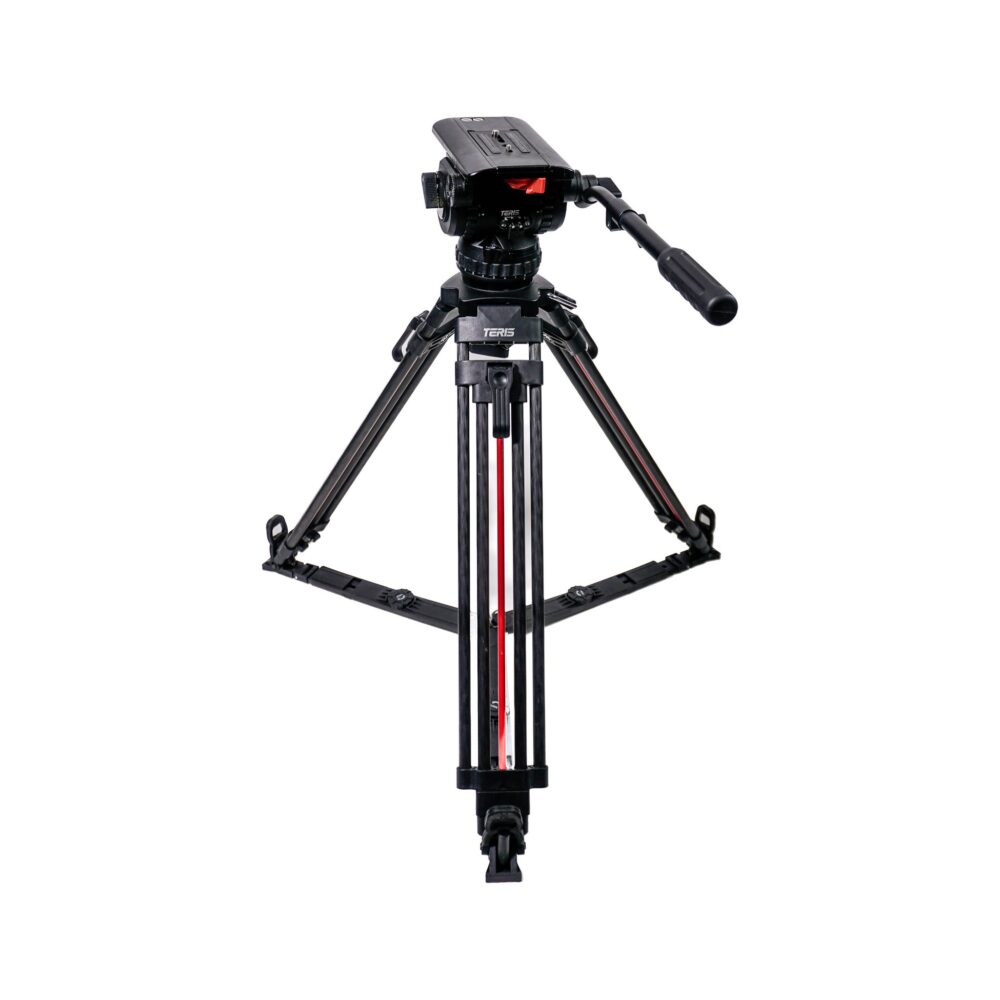 Teris TS300CF-Q Fluid Head & Carbon Fiber Tripod Kit
