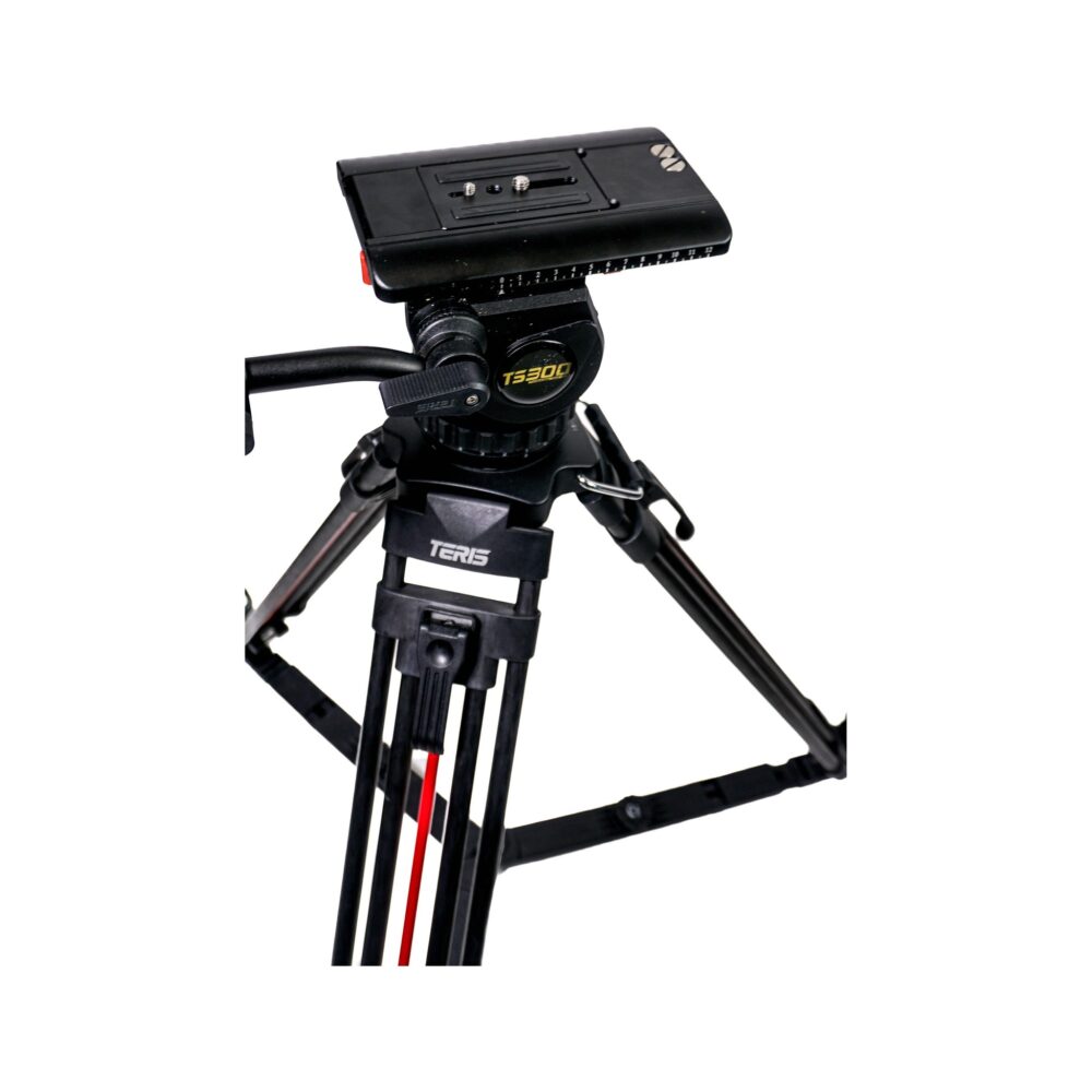 Teris TS300CF-Q Fluid Head & Carbon Fiber Tripod Kit