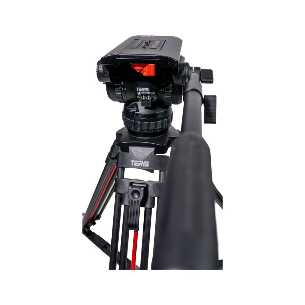 Teris TS300CF-Q Fluid Head & Carbon Fiber Tripod Kit