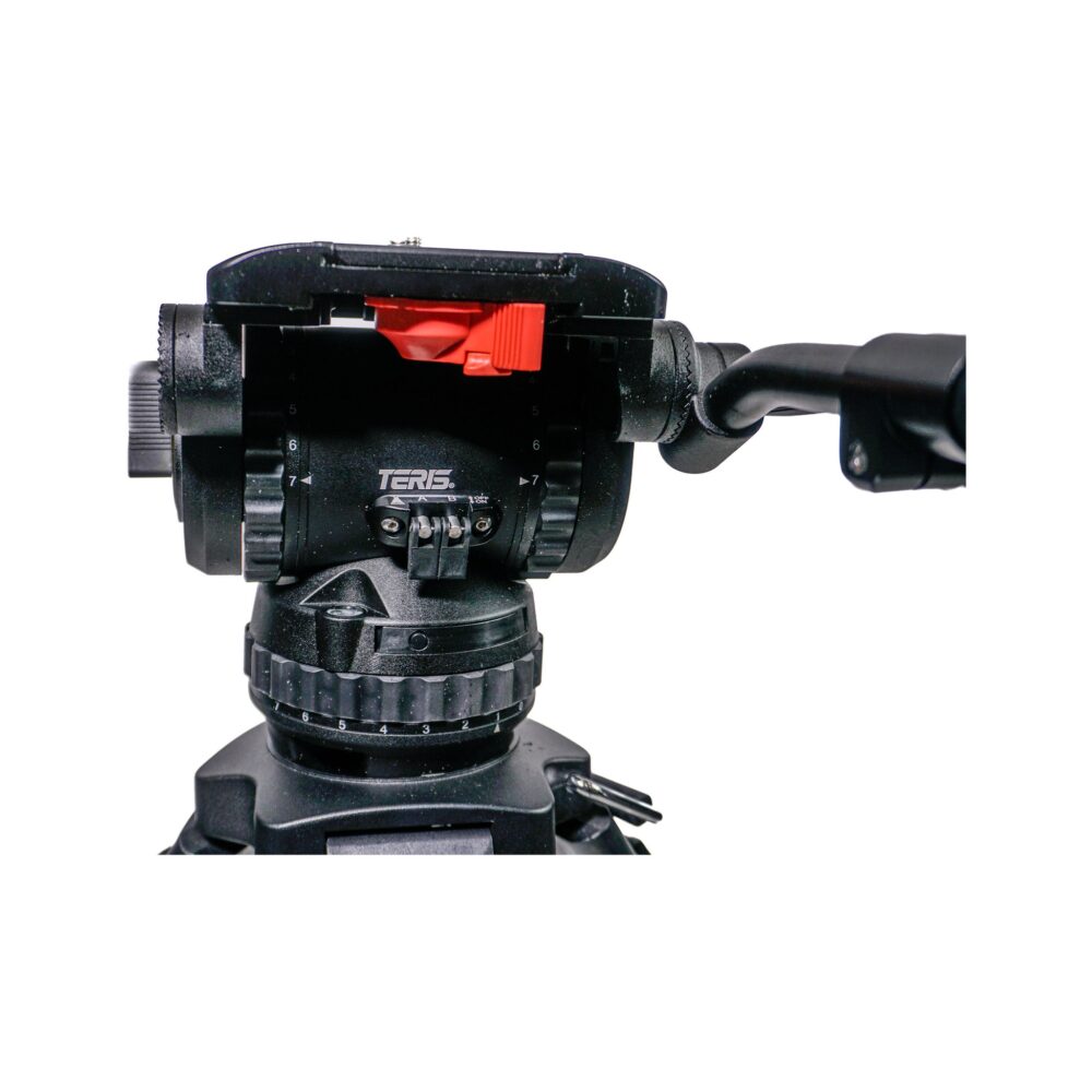 Teris TS300CF-Q Fluid Head & Carbon Fiber Tripod Kit