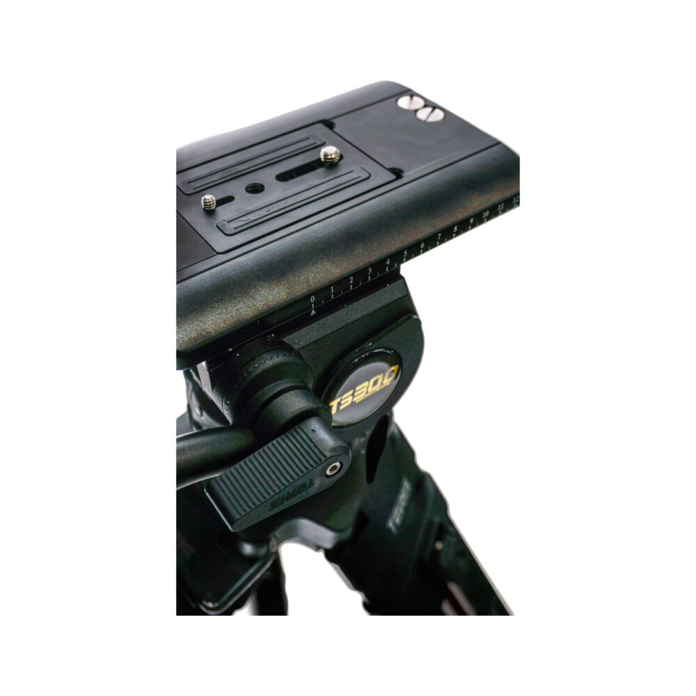 Teris TS300CF-Q Fluid Head & Carbon Fiber Tripod Kit