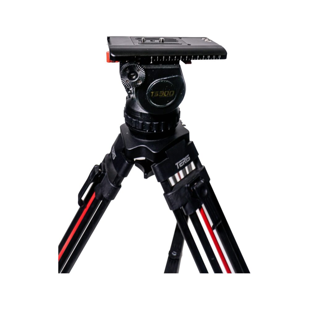 Teris TS300CF-Q Fluid Head & Carbon Fiber Tripod Kit