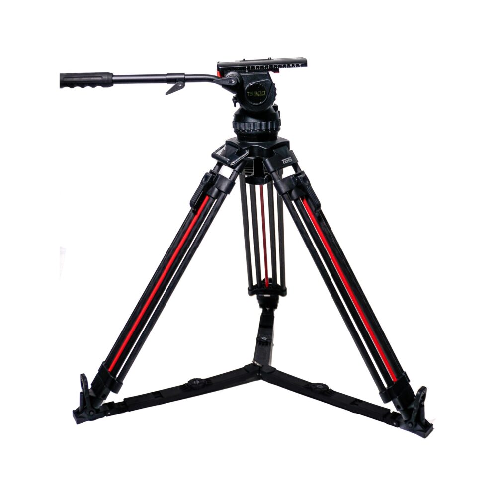 Teris TS300CF-Q Fluid Head & Carbon Fiber Tripod Kit