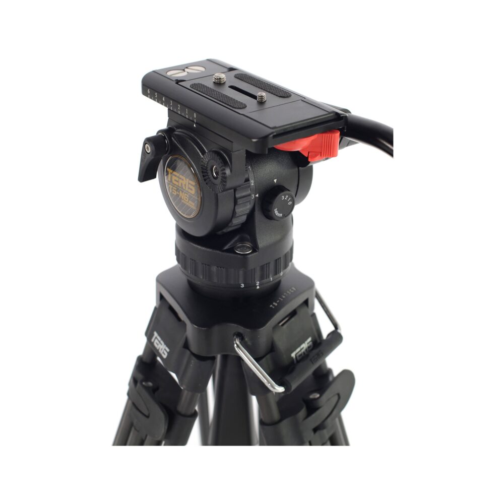 Teris TSN6CF PLUS Fluid Head & Tripod Kit