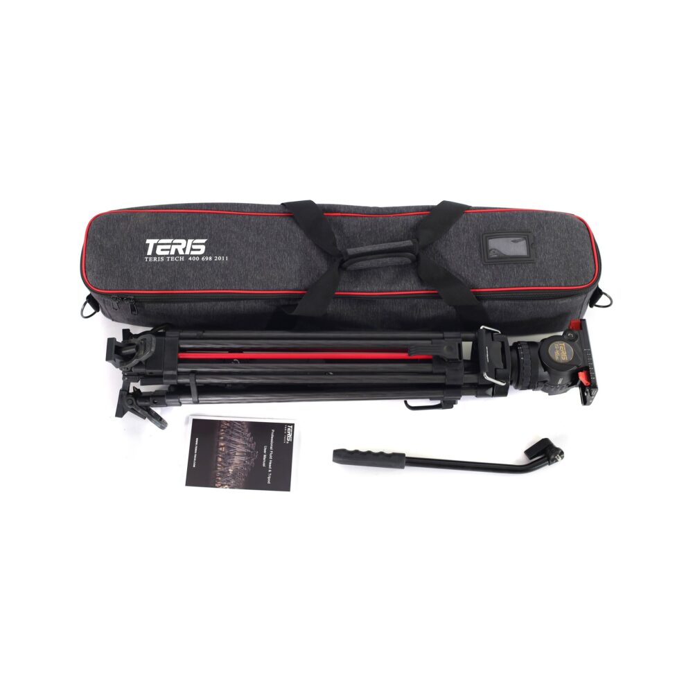 Teris TSN6CF-Q PLUS Fluid Head & Tripod Kit