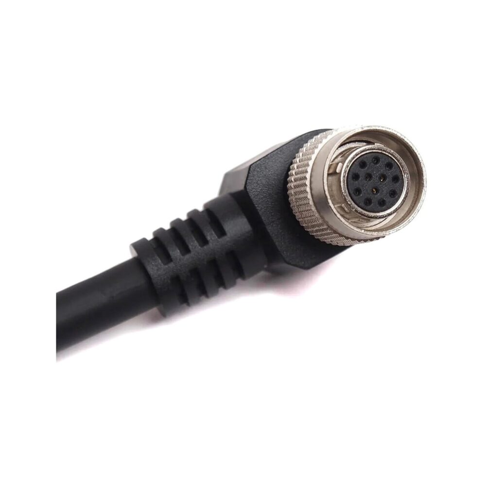 XLCS 12-Pin Hirose 90° Male-to-Female Pigtail Cable - 50 cm