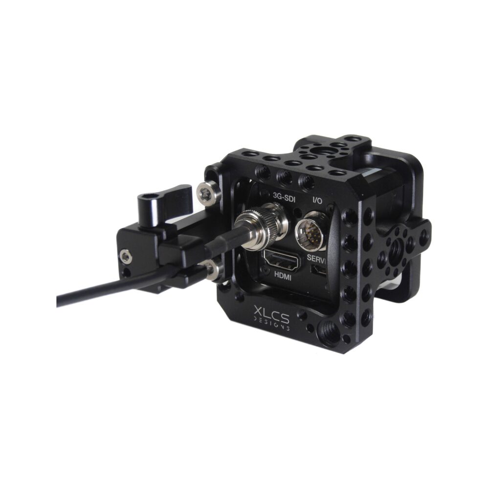 XLCS Cable Lock for Marshall CV500 Camera Cage System - SDI and Hirose (Reversible)