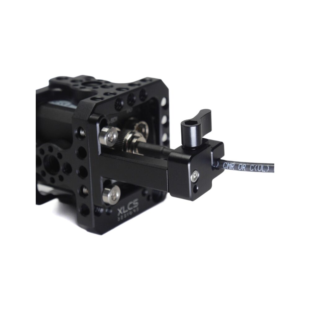XLCS Cable Lock for Marshall CV500 Camera Cage System - SDI and Hirose (Reversible)