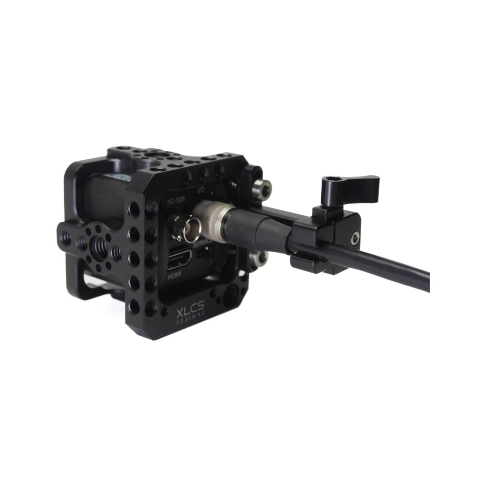 XLCS Cable Lock for Marshall CV500 Camera Cage System - SDI and Hirose (Reversible)