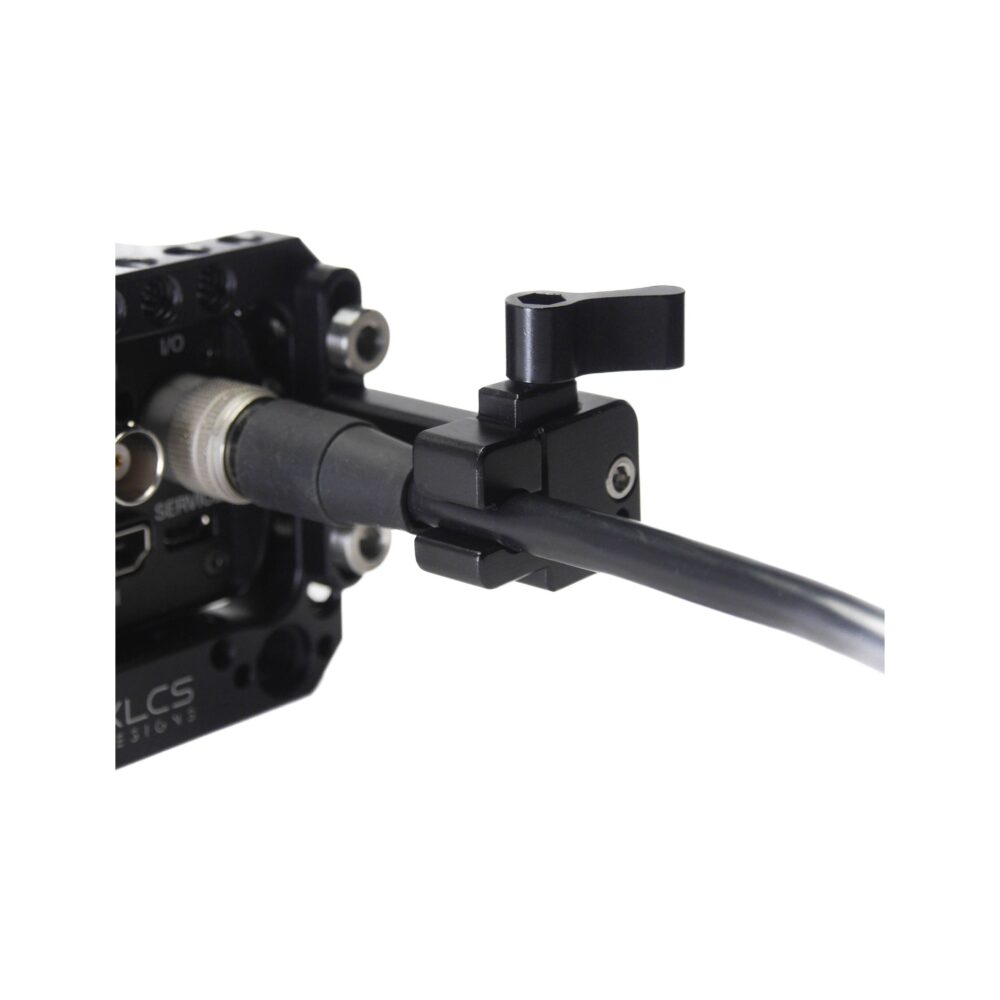 XLCS Cable Lock for Marshall CV500 Camera Cage System - SDI and Hirose (Reversible)