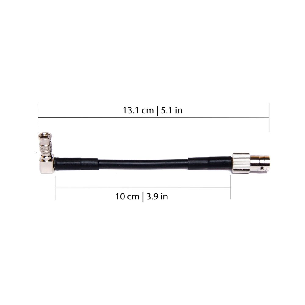 XLCS Designs 12G-SDI HD-BNC to BNC Pigtail Cable (3.9")