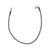 XLCS Designs 12G-SDI Right-Angle Male to Straight Female BNC Cable - 50 cm
