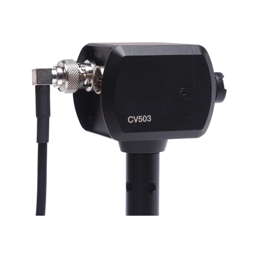XLCS Designs 12G-SDI Right-Angle Male to Straight Female BNC Cable - 50 cm