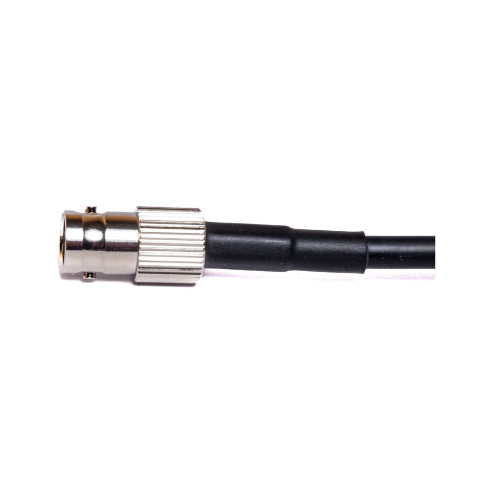XLCS Designs 12G-SDI Right-Angle Micro-BNC Male to Female Cable, 30 cm (11.8")