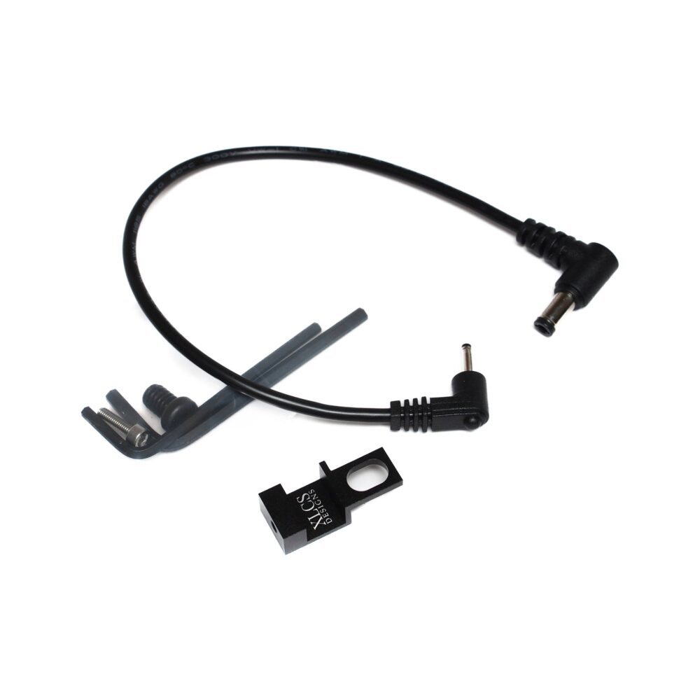 XLCS Designs 12V DC Cable Lock for BMPCC OG