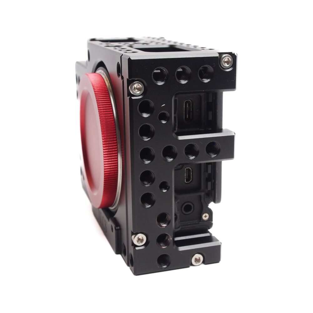 XLCS Designs Basic Cage Kit B for Sigma fp/fp L (Cage, Wooden Handle, Side Plate, L-Mount Body Cap)