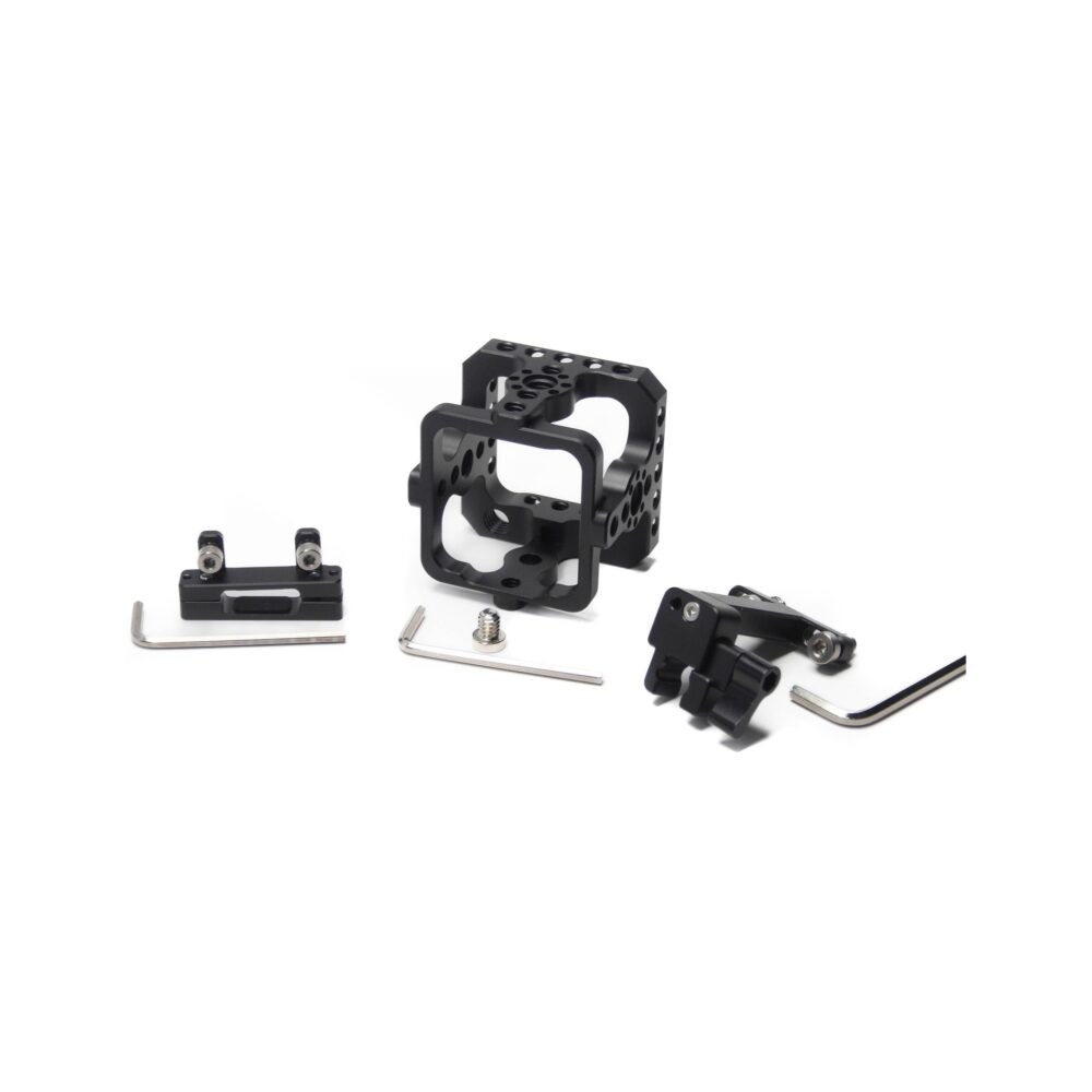 XLCS Designs Basic Cage Kit for Marshall CV500 Series Cameras with HDMI Lock and Hirose Lock