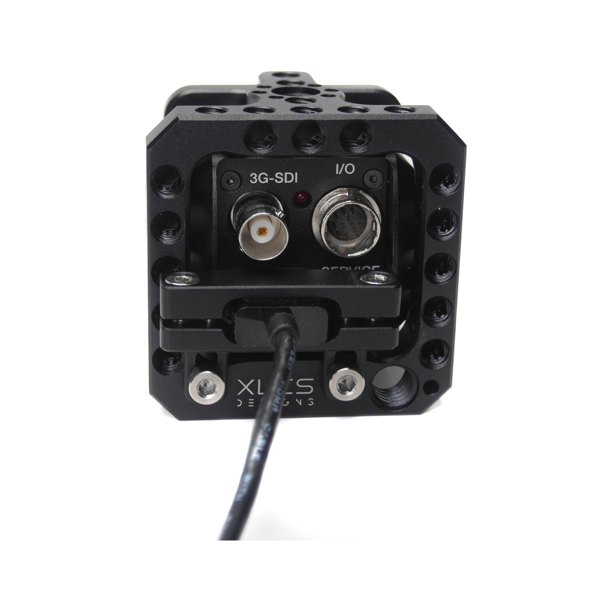 XLCS Designs Complete Kit for Marshall CV500 Series Cameras: Cage, HDMI Lock, Hirose Lock and Shock Mount