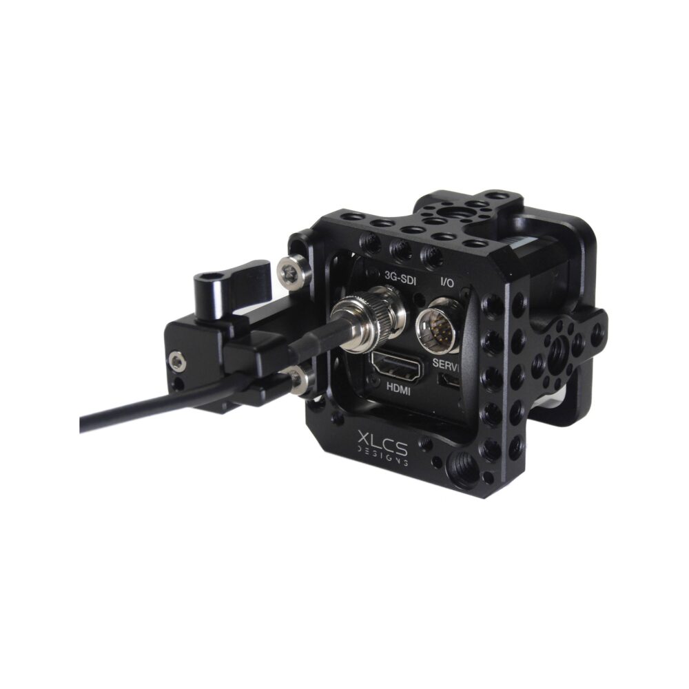 XLCS Designs Complete Kit for Marshall CV500 Series Cameras - Cage + SDI Lock + Hirose Lock + Shock Mount