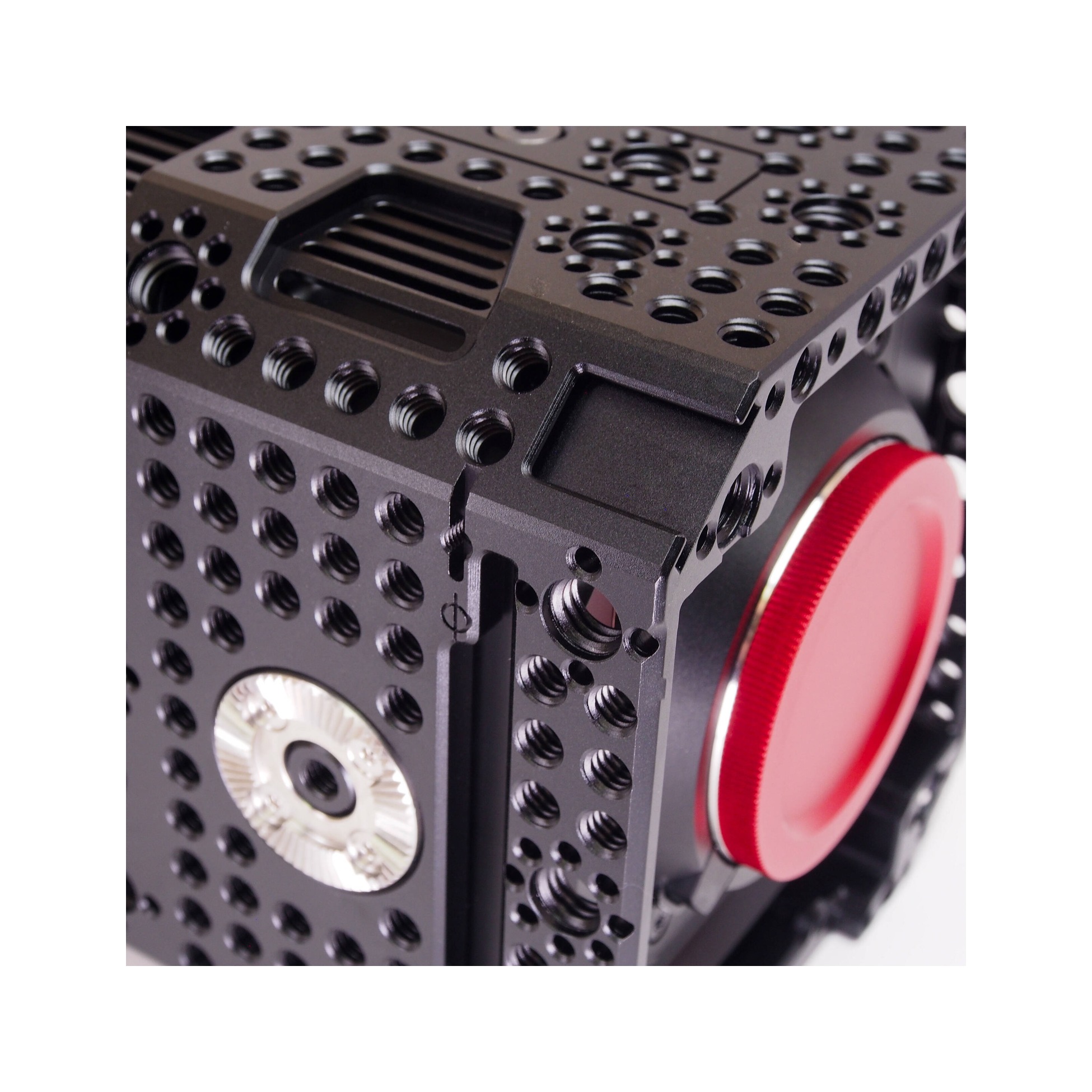 XLCS Designs FMJ Cage Kit for Blackmagic PYXIS 6K/12K (L-Mount), including Cage, Screen Guards and 3" 15mm Rods