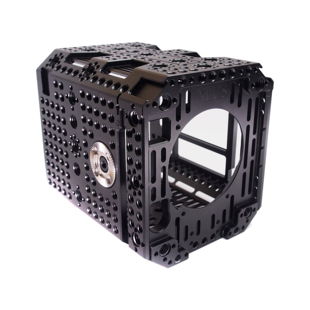 XLCS Designs FMJ Cage Kit for Blackmagic PYXIS 6K/12K (L-Mount), including Cage, Screen Guards and 3" 15mm Rods