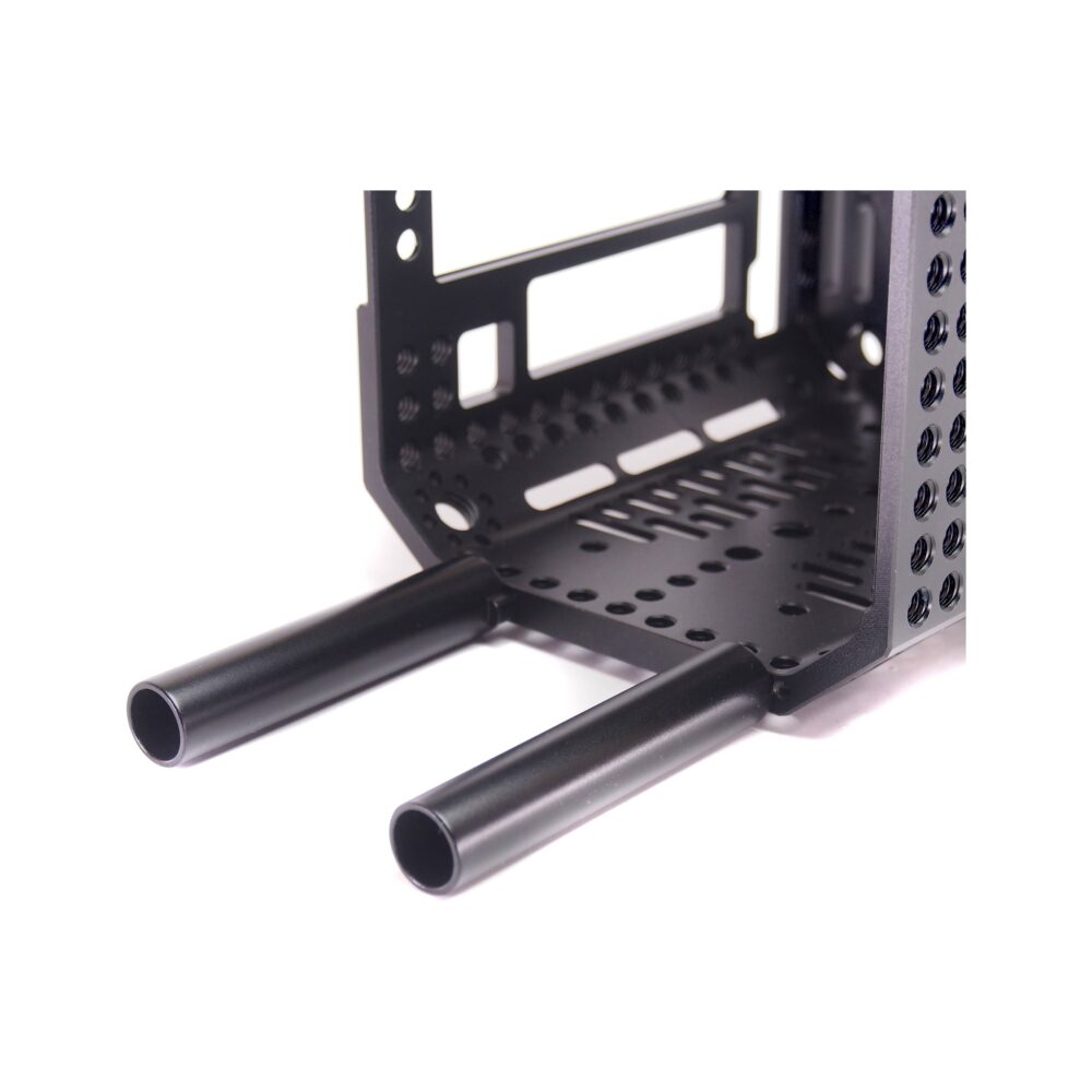 XLCS Designs FMJ Cage Kit for Blackmagic PYXIS 6K/12K (L-Mount), including Cage, Screen Guards and 3" 15mm Rods