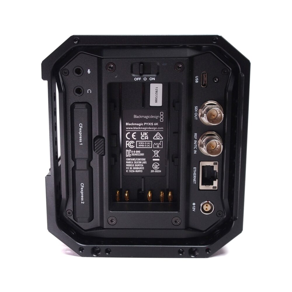 XLCS Designs FMJ Cage Kit for Blackmagic PYXIS 6K/12K (L-Mount), including Cage, Screen Guards and 3" 15mm Rods