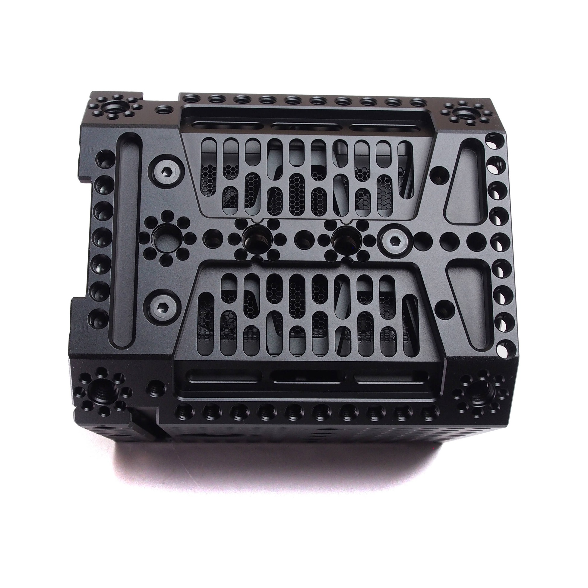 XLCS Designs FMJ Cage Kit for Blackmagic PYXIS 6K/12K (L-Mount), including Cage, Screen Guards and 3" 15mm Rods