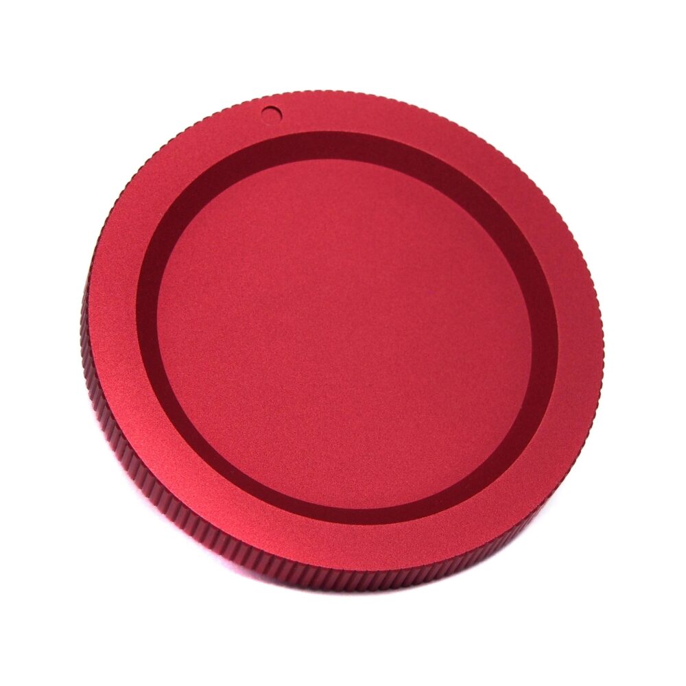 XLCS Designs Locking Body Cap for Micro Four Thirds Cameras (Red)