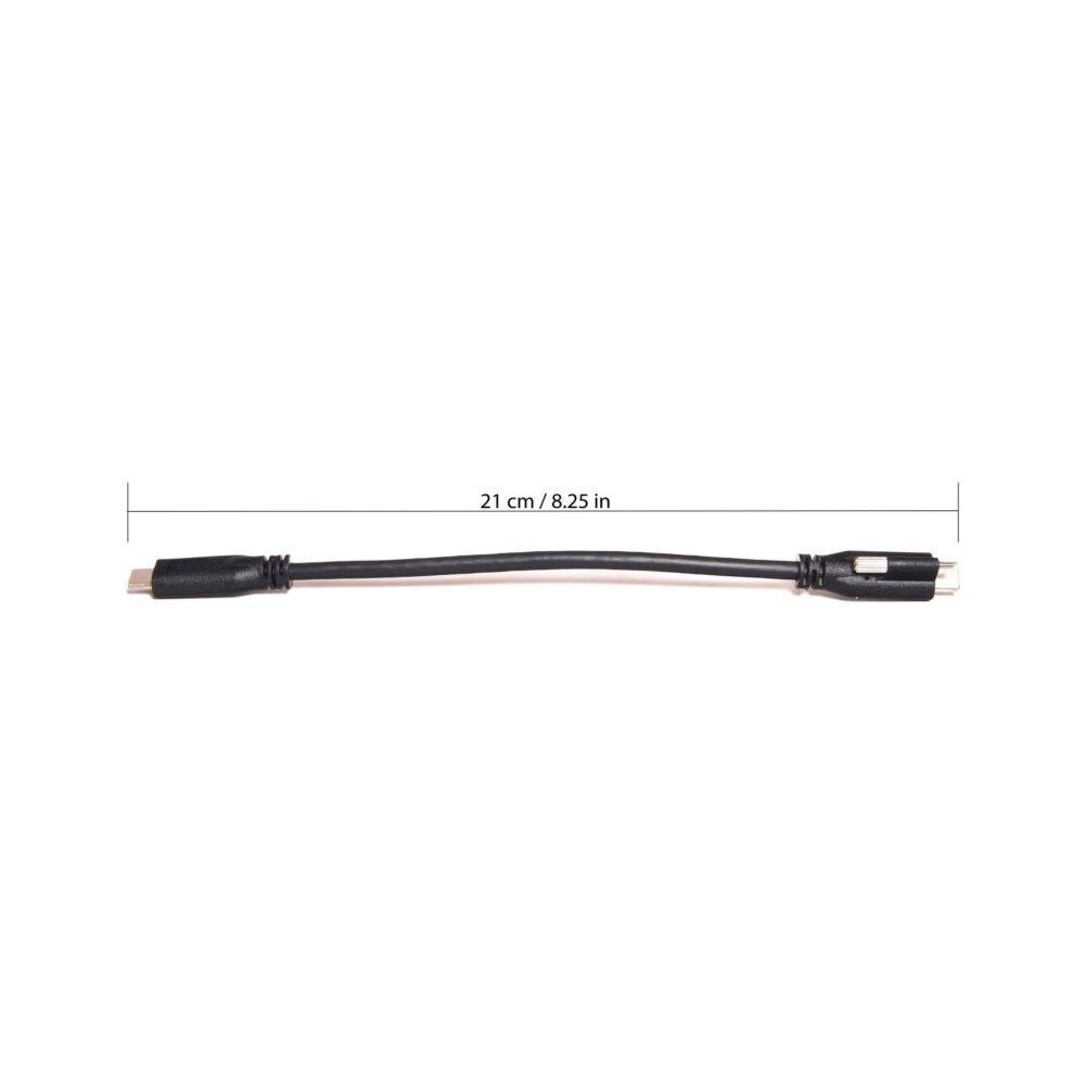 XLCS Designs Locking USB-C Cable - 13mm - High Speed