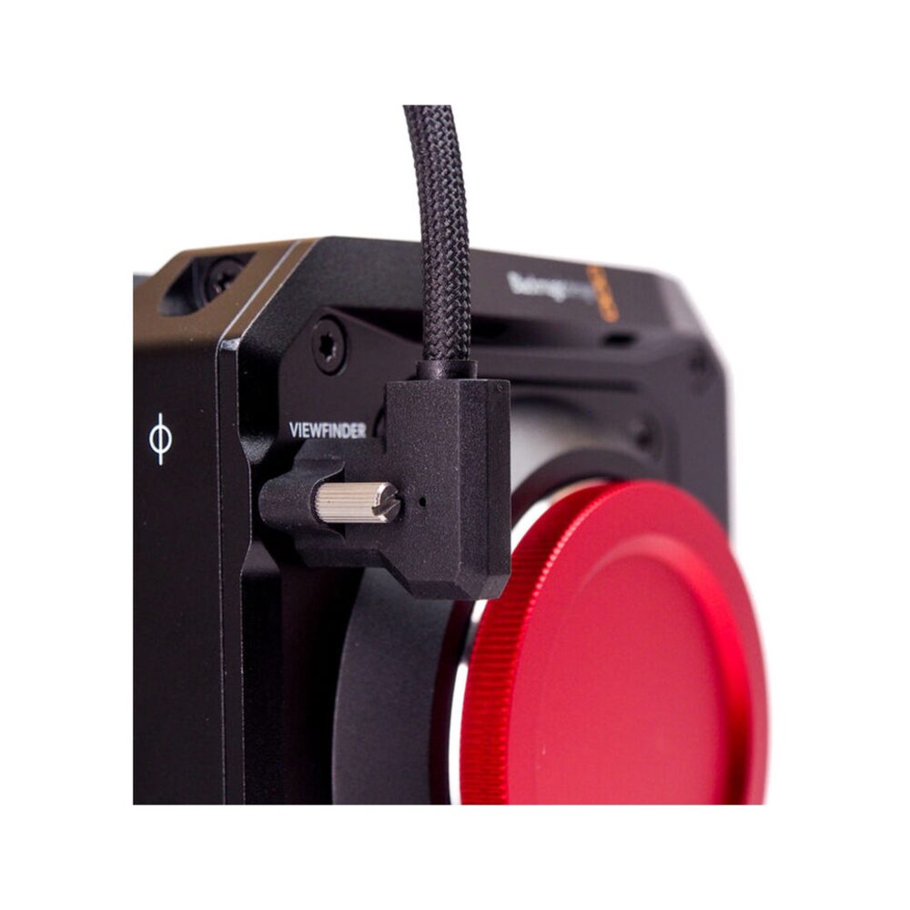 XLCS Designs Locking USB-C Right-Angle to Locking HDMI EVF Cable for Blackmagic Design PYXIS 6K Only