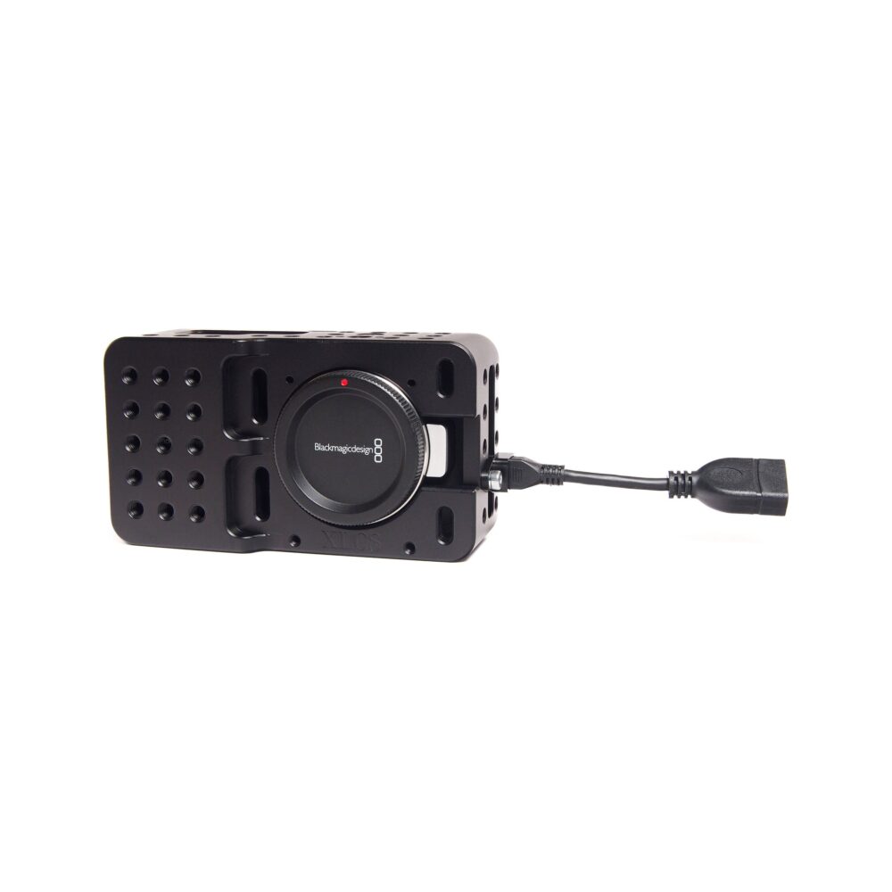 XLCS Designs Micro-HDMI to HDMI Cable with Cable Lock for BMPCC OG