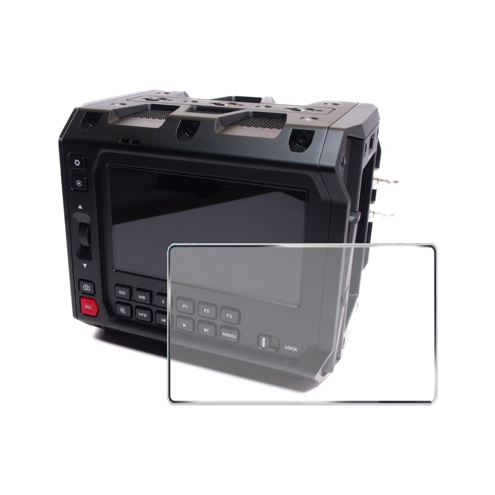 XLCS Designs Pyxis Screen Shield - Tempered Glass for Blackmagic Design PYXIS 6K Camera (2-Pack)
