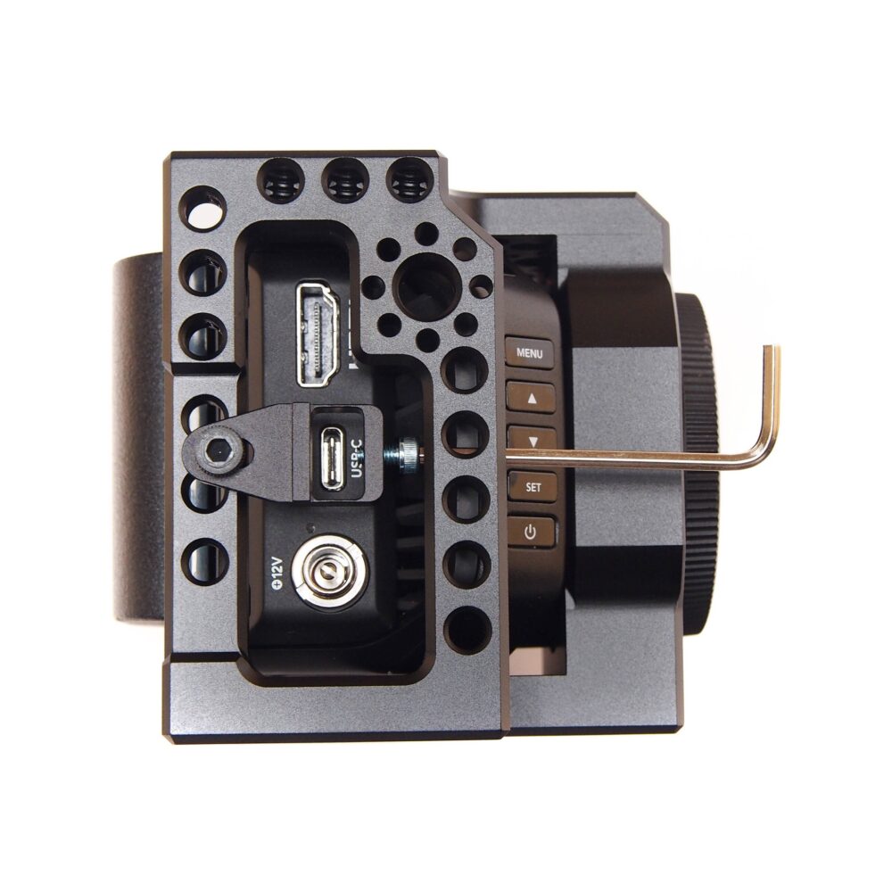 XLCS Designs USB-C Cable Lock for Blackmagic Design Micro Studio Camera 4K G2