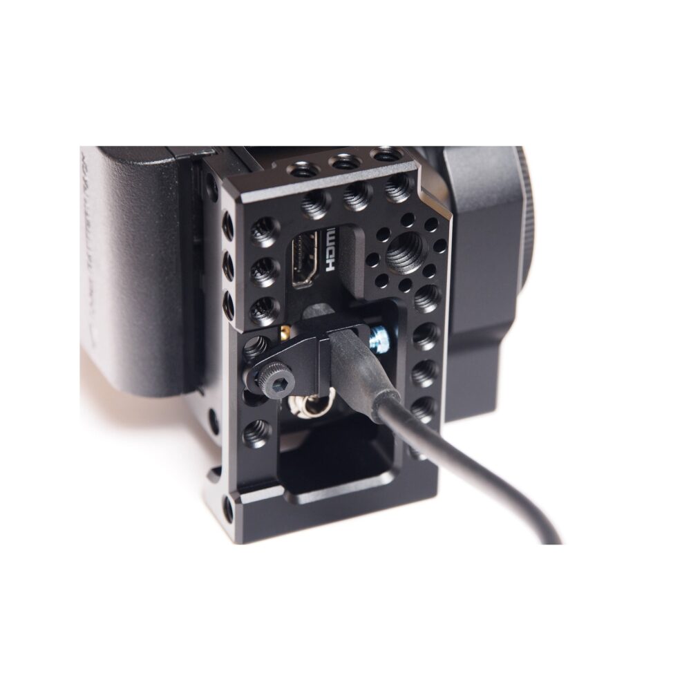 XLCS Designs USB-C Cable Lock for Blackmagic Design Micro Studio Camera 4K G2